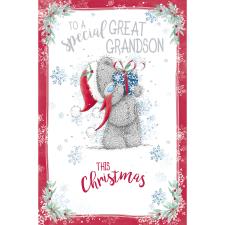 Special Great Grandson Me to You Bear Christmas Card Image Preview
